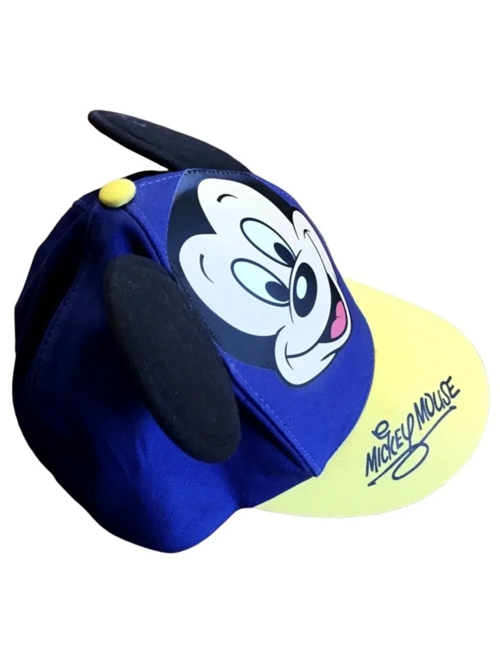 DISNEY- KIDS MICKEY MOUSE EMBROIDED YOUTH BASEBALL HAT ADJUSTABLE BACK CLOSURE